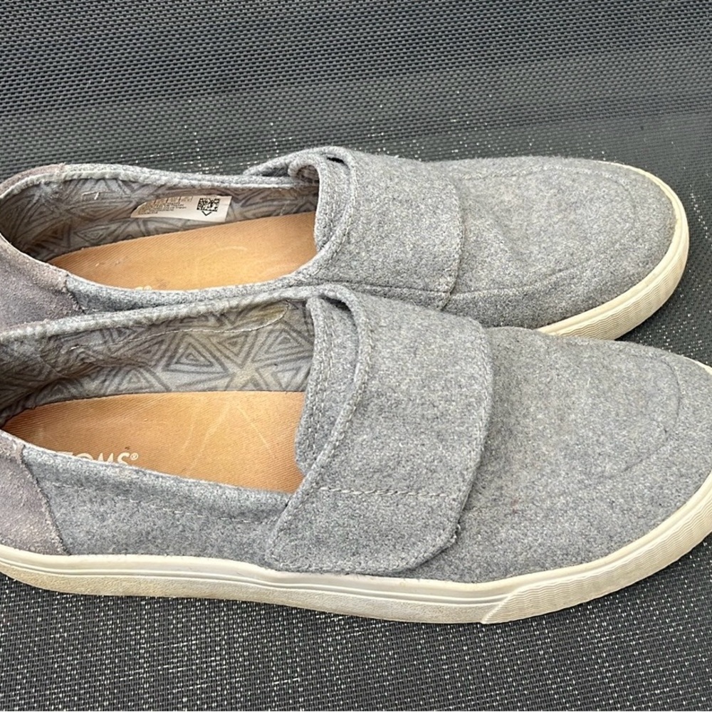Toms Altair (Elevated) Gray Slip-On Sneakers